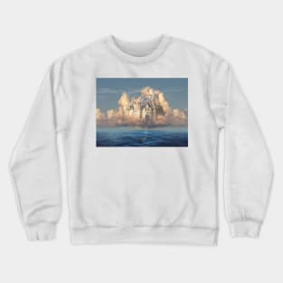 Castle in the Sky or Clouds of Shattered Dreams Crewneck Sweatshirt